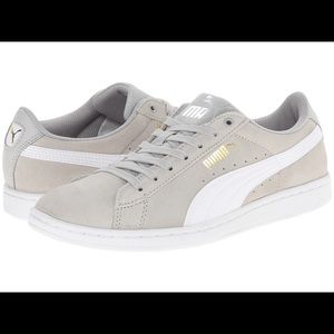 PUMA Women's Gray “Vikky” Sneakers